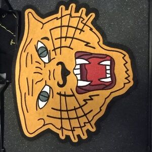 Ralph Lauren Felt Tiger Patch, Extra Large, New Never Used